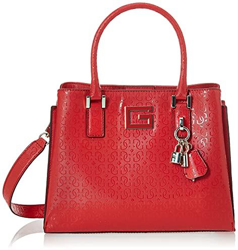 Guess Blane Girlfriend Satchel Red