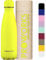 PROWORKS Bouteille d'eau Isotherme, sans BPA, Gourde INOX Reutilisable pour Maintien Chaud de 12 Heures & du Froid Jusqu’à 24 Heures, pour Sport, Gym, Voyage - 350ml - Lemon Sherbet Yellow