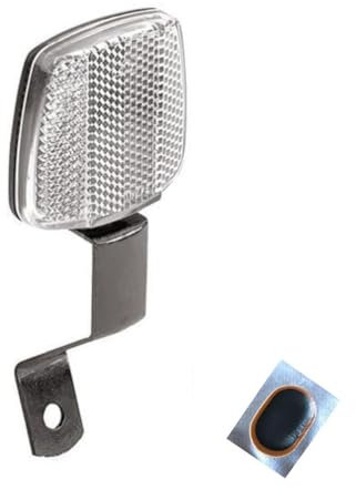 Busch + Müller Fahrrad Reflektor Frontstrahler StVZO inkl. maxxi4you Reflexband