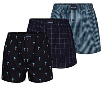 TOM TAILOR Herren Boxershorts Unterhosen Web Shorts
