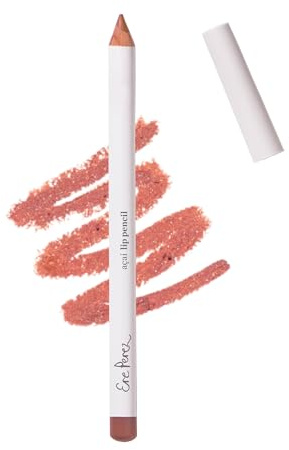 Ere Perez - Natural Açaí Lip Pencil | Firm, Plump, Repair Skin | Vitamins A, C + E, Coconut Oil | Vegan, Cruelty-Free, Clean Beauty (Shy)