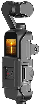 Guscio protettivo del telaio &1/4 foro della vite Guscio dell'alloggiamento protettivo telaio della staffa della custodia Per DJI OSMO Pocket/OSMO Pocket 2 Accessori per gimbal portatile