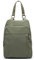 MISAKO Nova Anti-Diebstahl-Rucksack aus Nylon - Modische Damen-Anti-Diebstahl-Rucksacktasche - Kleiner, geräumiger Freizeitrucksack Nova Grün 35 X 26 X 9 cm