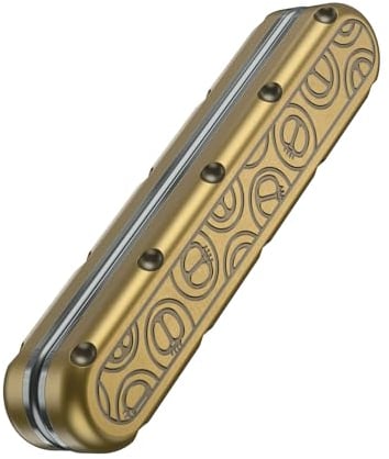 OBEST Fidget Toy Metal Slider, Juguete Deslizante EDC MetáLicos para Aliviar Estrés y Ansiedad, Descompresión Slider Rotacion Toy, Juguetes Sensoriales para Autismo y Tdah, Regalos para Oficina Adulto