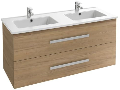 Jacob Delafon Meuble Double Vasque 120 cm Ola UP Chene Colorado
