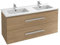 Jacob Delafon Meuble Double Vasque 120 cm Ola UP Chene Colorado