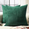 Softalker Boho Weihnachtskissenbezug 45x45 Grün Cord 2er Set Decoration Aesthetic Kissenhüllen Kissenbezüge Sofakissen Dekokissen Couchkissen Zierkissen skandinavisch Deko für Wohnzimmer Schlafzimmer
