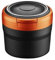 JZWJNFYY Auto-Aschenbecher, für Dacia Duster 2.Gen 1.Gen HM HS 2010-2022 2023 2024 2025 Tragbarer Reise Aschenbecher Auto mit Licht, Abnehmbarer Rauchfreien Zigarette Aschenbecher mit Deckel,Orange