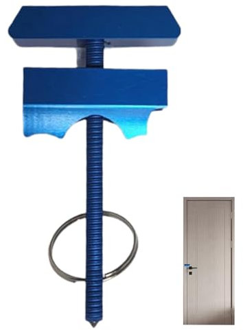Stall Smart Safety Tool,Stall Smart Safety Tool 6 in 1 Aluminum Heavy Duty Bathroom Stall Lock Punch-Free for Home Hotel Dorm Apartment,Safety Keychain,