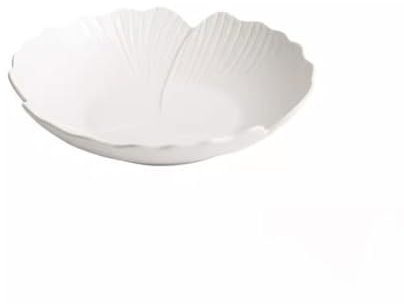 Platos de Comedor, Plato Hondo Grande Occidental, Plato Hondo para el hogar, vajilla Creativa de Alta Gama, ensaladera de cerámica de Buen Aspecto, Platos de Cena de cerámica (S)