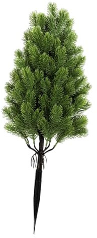 Baoblaze Arbre Artificiel, arbustes artificiels, buissons réalistes, Plantes avec Piquet de pour allée, Porche intérieur/extérieur