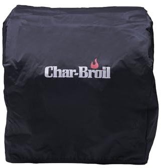 Char-Broil BBQ Zubehör Patio Bistro Cube E Wetterschutzhaube PVC Schutz | 300x300 Denier Polyester, Versiegelte Nähte, Elastisches Band, Schutz vor Regen, Wind, Sonne und Feuchtigkeit, Passgenau