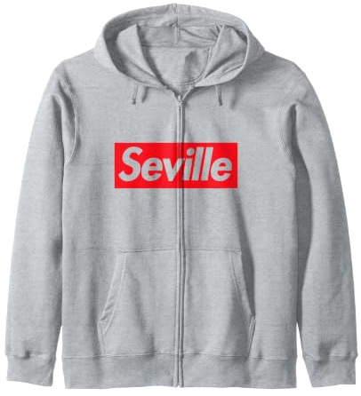 Sevilla Espana Souvenir Spain Seville Home Of Flamenco Zip Hoodie
