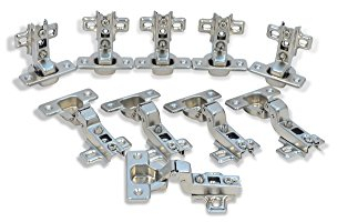 10x Topfband Innenanschlag Topfbänder Scharnier Topfscharniere 35mm Möbelscharniere