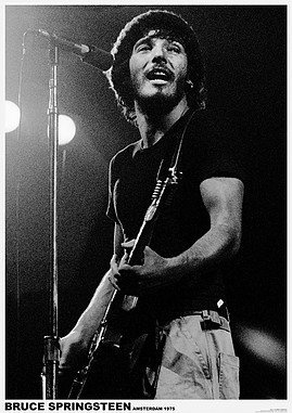 Poster Bruce Springsteen – Amsterdam 1975 – 59 x 84 cm – Poster