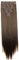 CAISHA XXL 60cm 8 Teile Set CLIP IN EXTENSIONS Haarverlängerung Haarteil Glatt Braun Mix CES18