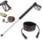 Eau Chaude Pistolet 25m Tuyau 250bar DN6 Lance Buse pour à Nettoyeur Haute Pression Karcher HD HDS