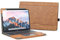 TYTX Leather Case Compatible with MacBook Air 13 Inch M1 A2337 A2179 A1932 with Retina Display 2021 2020 2019 2018 Release, Premium PU Leather Laptop Sleeve Protective Folio Book Cover, Brown