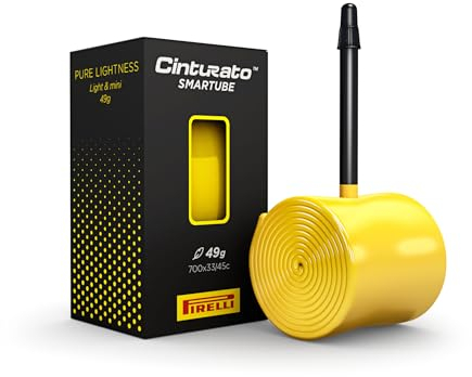 Pirelli Unisex – Erwachsene Cinturato Fahrradschlauch, Presta 60Mm, 28/35-622