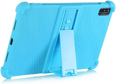 YGoal Silicone Case for Nokia T21 - Light Weight Kids Friendly Soft Shock Proof Protective Cover for Nokia T21 tablet, Blue