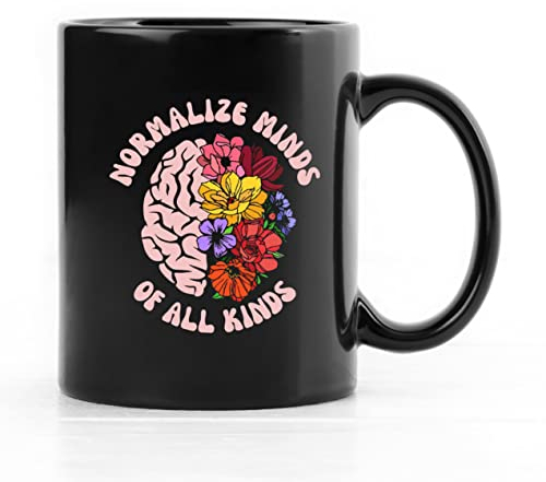 QUICQOD 048-Black Mug-QQ - Taza para beber