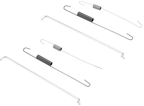 KIMISS Throttle Governor Spring Cx160 Lawn Mower Throttle Springs Metal Throttle Return Spring Governor Link Rod Set For For Gx140 Gx160 16561 Ze1 020