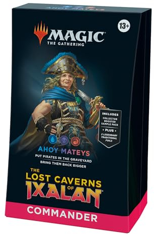 Mazo de Commander de Las cavernas perdidas de Ixalan, de Magic: The Gathering | Tierra a la vista (versión en inglés)
