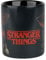 Konix Stranger Things Taza de cerámica - 320 ml - Diseño Hellfire Club VS Demogorgon - Negro