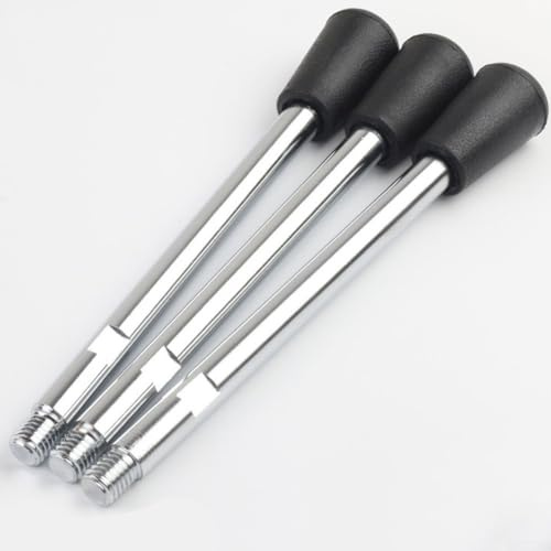 3 x Fräsmaschinengriff, M12 × 210 mm, Zubehör für Bohrmaschinen, Griff für Fräsmaschine, Drückergriffstangen
