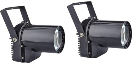 Abaodam 2 Ensembles De Projecteur D'Éclairage De Scène Lampe De Projecteur Pinspot Lumière Lumière LED Décorative Pour La Scène Coloré Pour Ktv LED Pin Spot Light Dj Stage