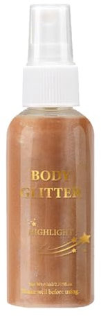 Highlighter Ganzkörper Aufhellender Highlighter Liquid Milk Beach Sexy Body Highlighter Highlighter Liquid Highlighter Liquid für einen Teint 100ml CjQ517 (C, 12X3.8cm)