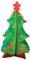 Weihnachtsbaumkissen aus Plüsch, Weihnachtsbaum, Plüsch, Cartoon, Weihnachtsbaum, für Auto, Balkon, Kinderwagen, Bett, Sofa