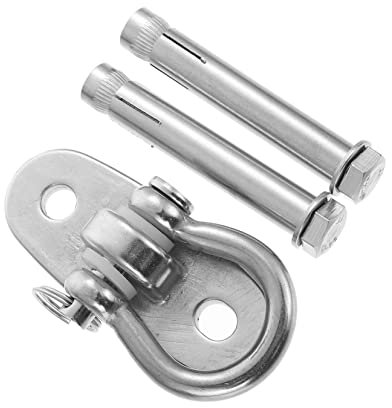 CIMAXIC Hängematten-Befestigungshaken robuste Schaukelaufhänger Haken aus 304 Edelstahl Schaukelscharnier für Schaukel-Set