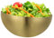 Garneck Edelstahl Salatschüssel in Gold – Große 26 Cm Ramen Schüssel - Elegante Goldfarbene Rührschüssel Für Küche - Mixen Kochen Und Servieren Spülmaschinenfest Und Vielseitig Einsetzbar