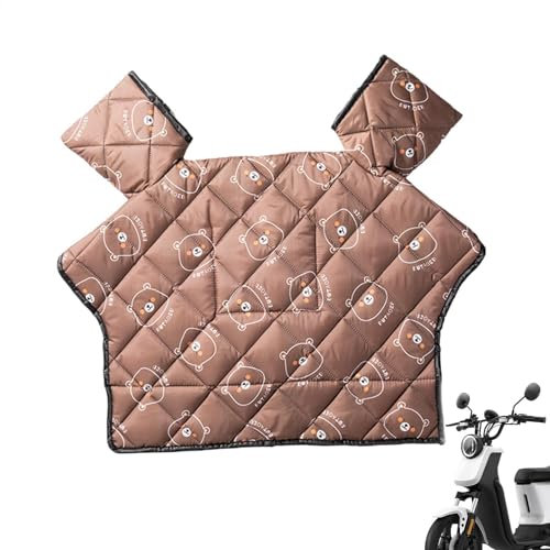 Demsyeq Winter Beinabdeckung für Motorrad | Winddicht Wasserdicht Bein Schoß Schürze Abdeckung - Roller Decke für alle Roller, Beinabdeckung Winter Wasserdicht, Scooter Beinschürze Decke für Roller