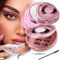 Magnet Wimpern Natürlicher Look Magnetische Wimpern mit Applikator Falsche Wimpern Extensions Magnetisch Magnetwimpern ohne Eyeliner Wiederverwendbares Magnetic Lashes Set für Anfänger Einfach