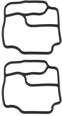 YINETTECH 2 Stück Ölfiltergehäusedichtung 11421719855 Kompatibel mit BMW E36 E46 M3 E34 E39 E60 E61 N52 M54