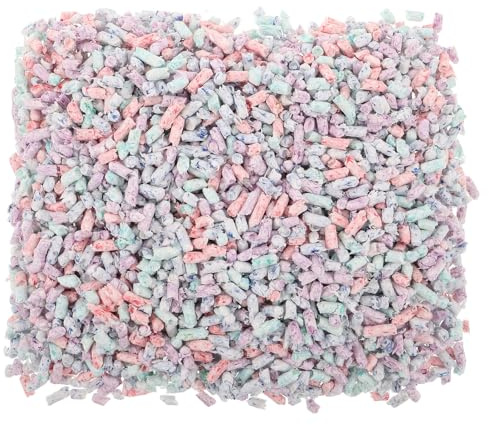 JOINPAYA Papierfaserstreu für Kleintiere Einstreu für Hamster Kaninchen und Meerschweinchen Atmungsaktive und Saugfähige Tierstreu als Käfigpolsterung