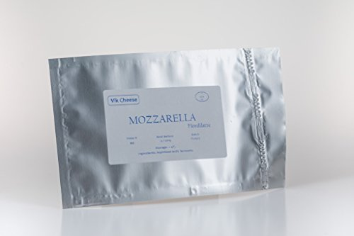 Mozzarella Käsekultur 10g – Italienischer Weichkäse-Starter für 20L Milch – Vik Cheese Trockenferment – Dehnbarer, cremiger Mozzarella selber machen