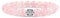 MetJakt Natürliche 8 mm Edelsteine Heilung Crystal Stretch Perlen Armband Armreif mit 925 Sterling Silber Double Happiness Anhänger (Rosenquarz)