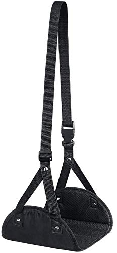 flintronic® Hamac de Pied, Portable Oreillers de Pieds Repose-Pieds de Voyage Réglage Repose Pieds de Bureau, pour Avion, Bureau et Maison, Réduisez le Gonflement (Contient 1* Masque pour Les Yeux)