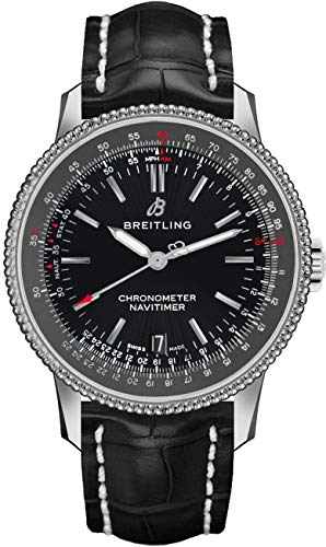 Breitling Navitimer 1 Automatik 38 schwarzes Zifferblatt Herrenuhr A17325241B1P1, Modern