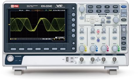 RS PRO IDS-2000E Speicher tragbar Oszilloskop 200 MHz 4-Kanal