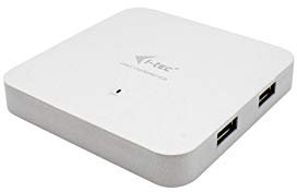 i-tec USB-C HUB 4X USB 3.0 mit Unterstützung für schnelles Aufladen (BC 1.2) und 1x USB-C mit Power Delivery/Daten