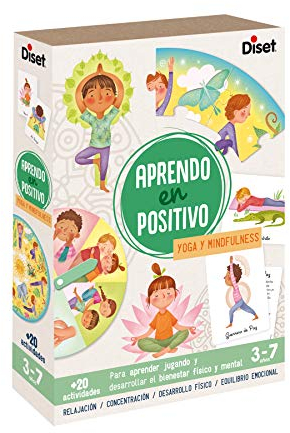 DISET 41205 Yoga/Mindfulness Lernspiel Positiv, bunt