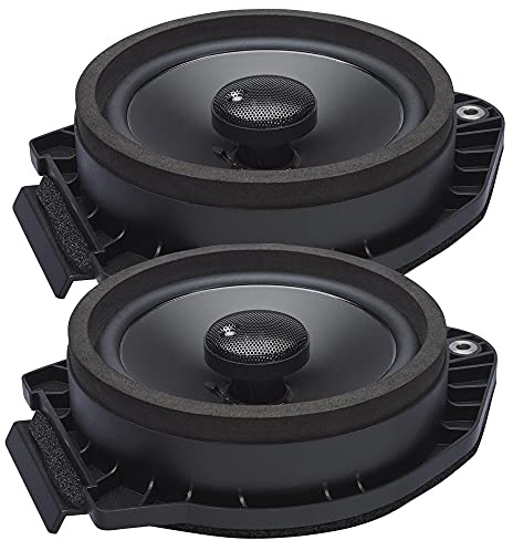 PowerBass OE652-GM - 6.5 Direct Fit -GMC OEM Coaxial Speakers / 60 Wrms - 120Wmax - Pair