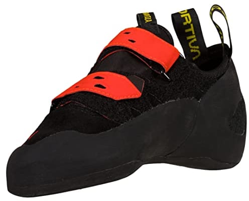 La Sportiva Herren Tarantula Kletterschuhe, Black Poppy 999311, 41 EU