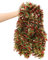 Belle Vous Espumillon Navidad Dorado, Rojo y Verde - 10 m - Guirnaldas Decorativas para el Árbol - Adornos Navidad para Interior/Exterior - Decorar Fiestas, Hogar, Festivales, Oficinas