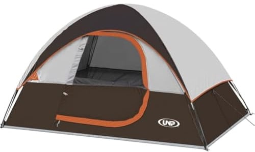 UNP 2 Person Camping Tent Waterproof Family Dome Tent Outdoor