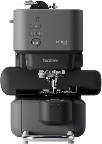 Brother Skitch Single-Needle Embroidery Machine powered by the required Artspira mobile app, 4” x 4” Embroidery Area, Bluetooth Connected